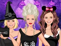 Halloween dress up game image