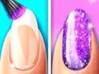 Fashion Makeup Nail Salon - Nail Game image