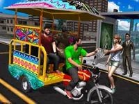 TukTuk Chingchi Rickshaw 3D image