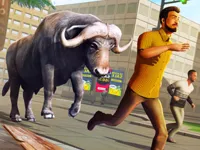 Angry Bull Attack Wild Hunt Simulator image