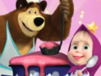 Masha And Bear Cooking Dash image