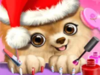 Christmas Salon - Santa Claus And Pets Makeover image