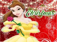 Belle Princess Christmas Sweater Dress Up image