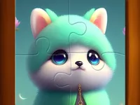 Cute Cat Jigsaw Puzzle image