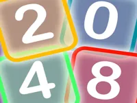 Neon Game 2048 image