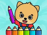 Coloring book - games for kids image